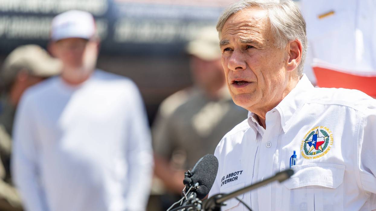 HUNT, TEXAS - JULY 08: Gov. Greg Abbott speaks at a news conference on July 08, 2025 in Hunt, Texas. Gov. Abbott announced more than 160 people still missing after deadly floods early Friday. Last week, heavy rainfall caused severe flash flooding along the Guadalupe River in central Texas, leaving more than 100 people reported dead, including children attending Camp Mystic. (Photo by Brandon Bell/Getty Images)