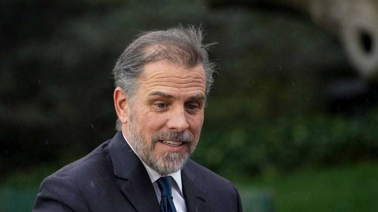 Hunter Biden, son of U.S. President Joe Biden, attends the Easter Egg Roll on the South Lawn of the White House on April 18, 2022 in Washington, DC.