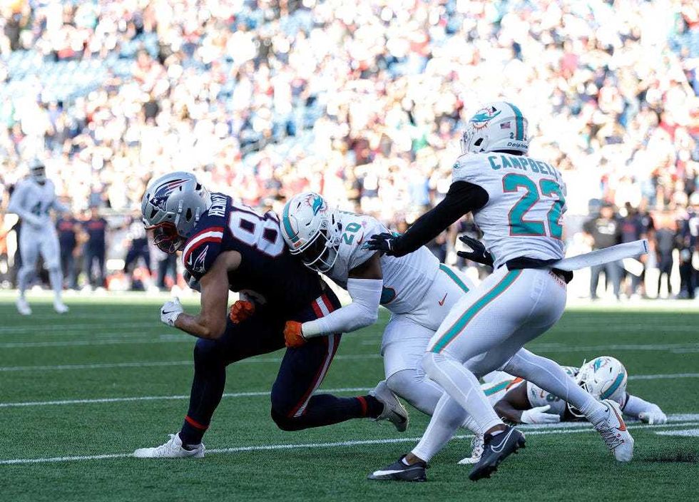Hunter Henry and Jordyn Brooks