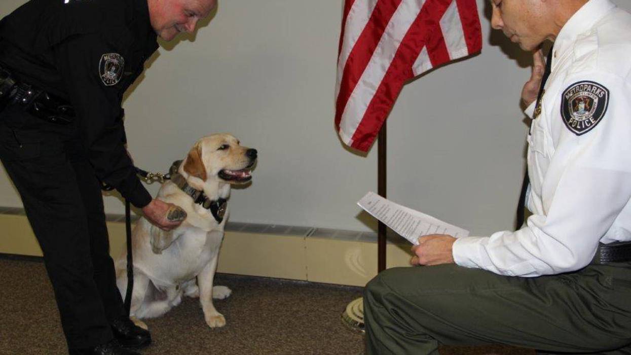 Huron-Clinton Metroparks Police Dog Officer Parks