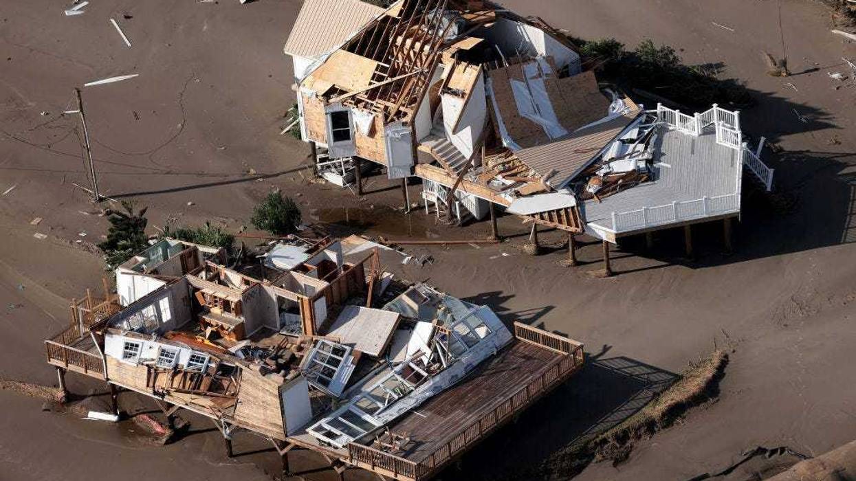 Hurricane damage