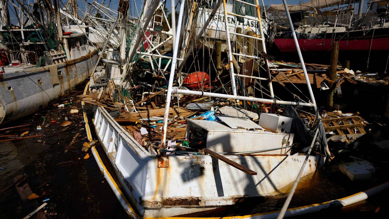 Hurricane Ian Battered Shrimpers