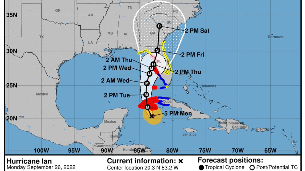 Hurricane Ian strengthens as it barrels toward Florida