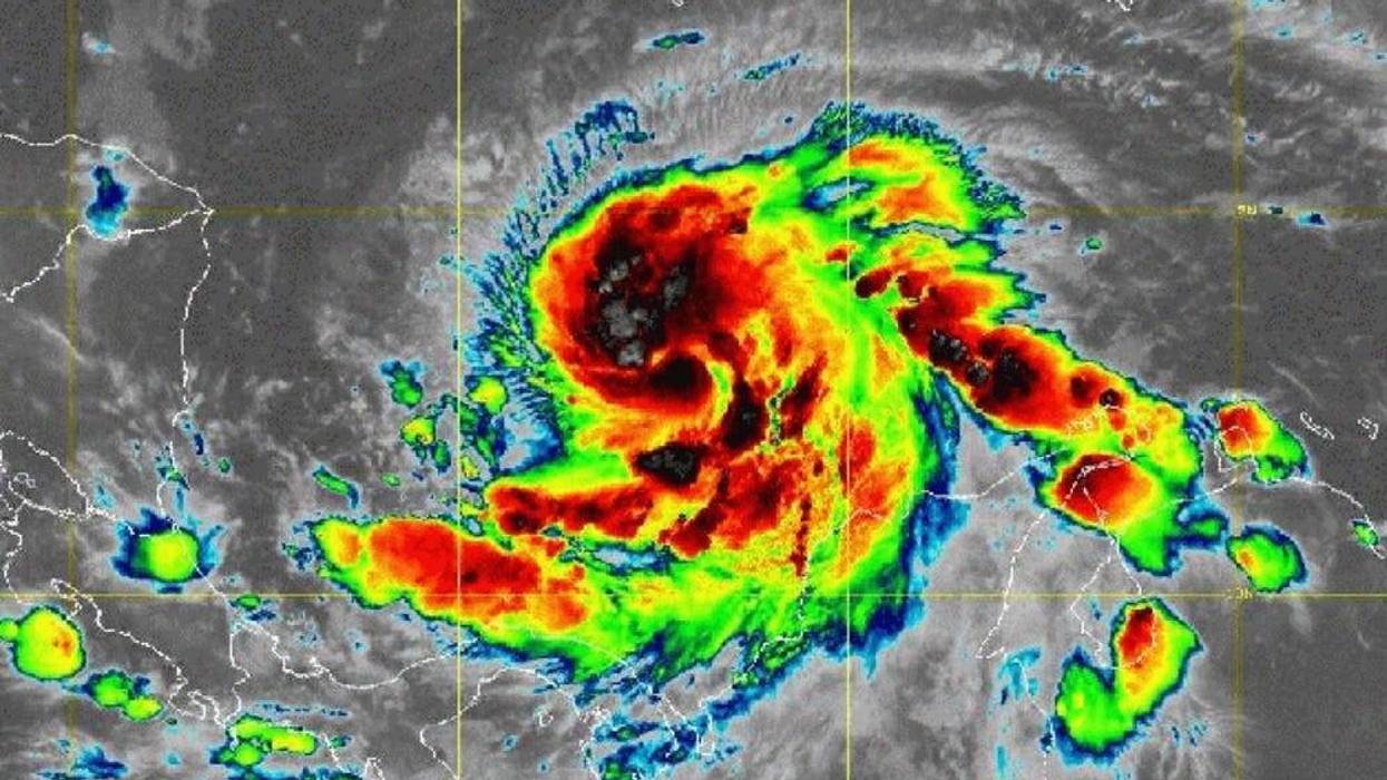 Hurricane Iota in Caribbean 11-15-20