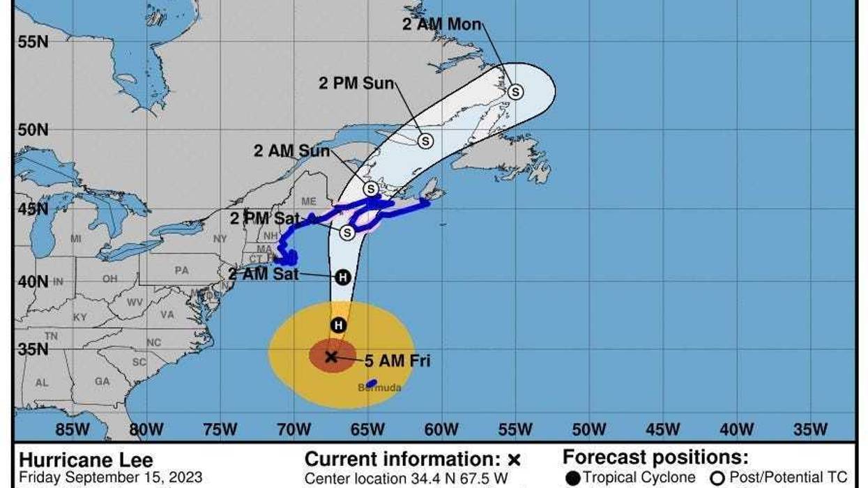 Hurricane Lee Expected Landfall North Of Maine Saturday