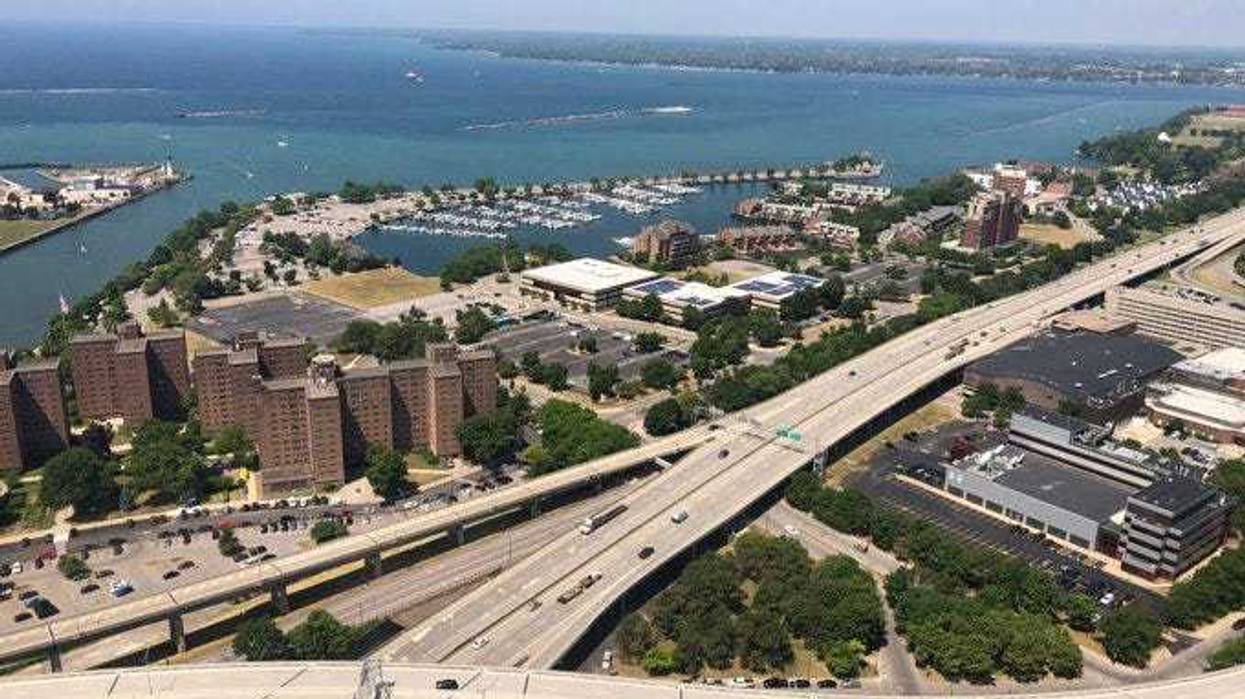 I-190 in Buffalo. July 8, 2020