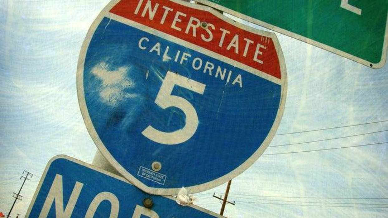 I-5 North sign