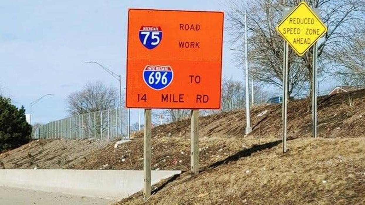 I-75 closure in Oakland County