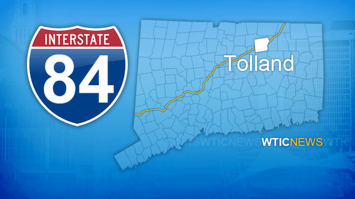 Two killed in Tolland crash involving dump truck