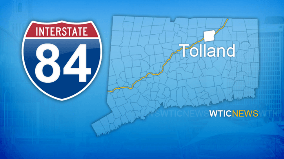 Two killed in Tolland crash involving dump truck