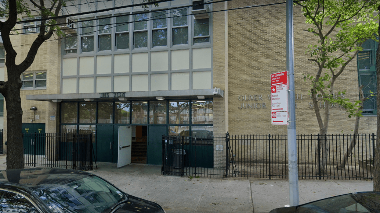I.S. 204 Oliver W. Holmes on 28th Street in Long Island City.
