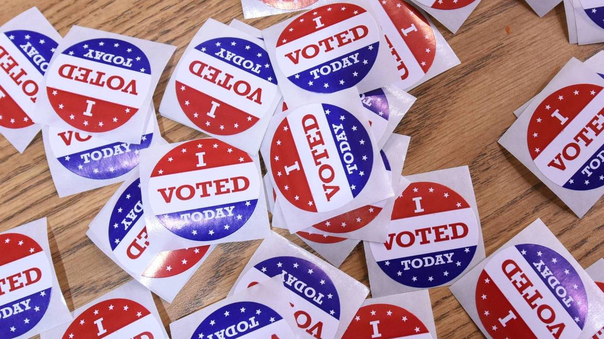 I Voted stickers