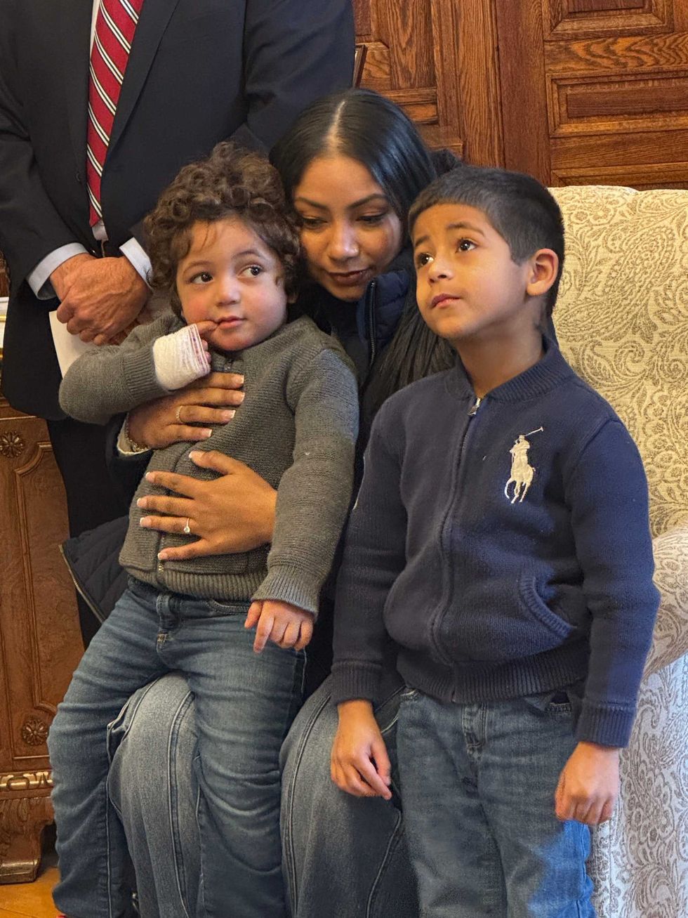 Ian Pereles was 2-years-old at the time of the fire, and turned 3 while recovering from critical injuries.