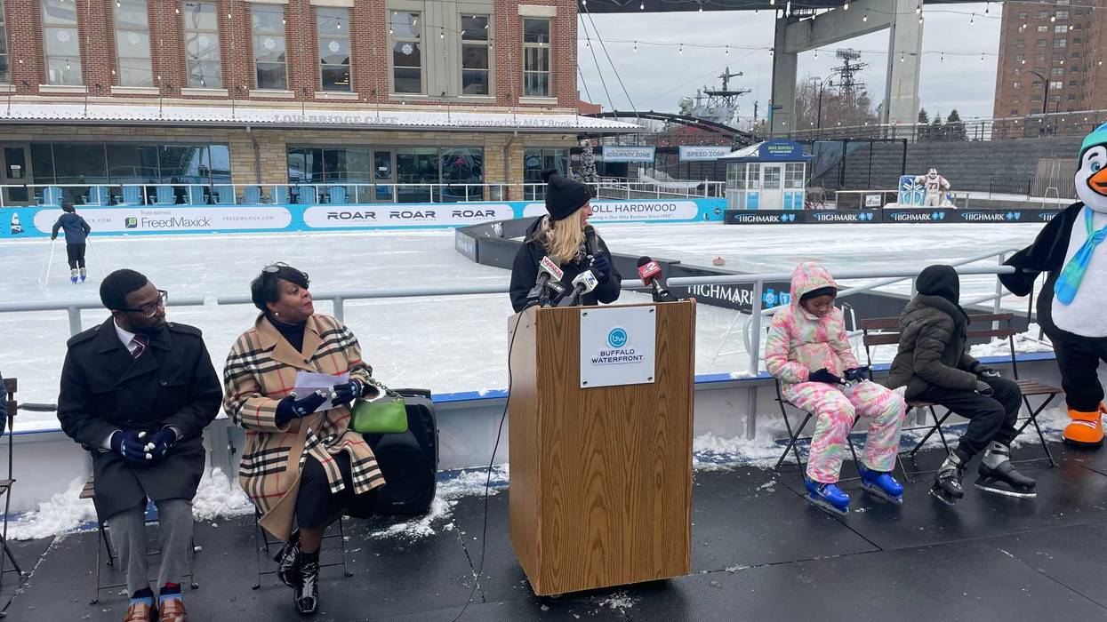 Ice at Canalside
