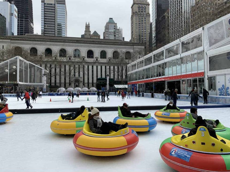 ice bumper cars