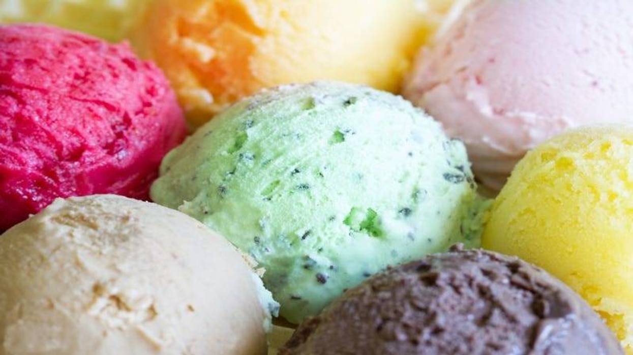 Ice Cream scoops variety Getty Images