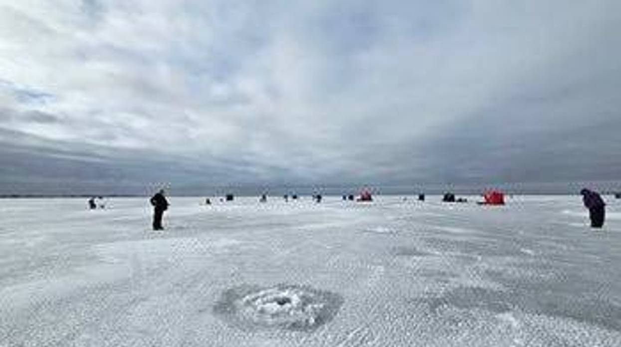 ice fishing