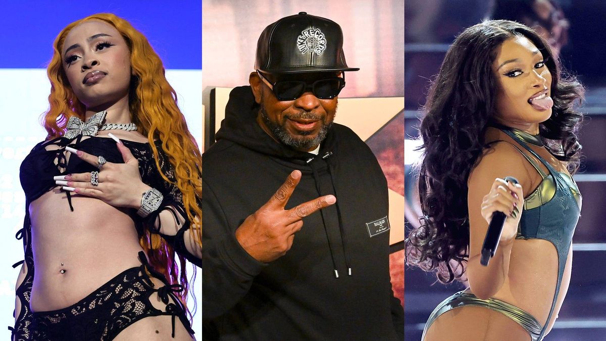 Ice Spice, Uncle Luke, Megan Thee Stallion