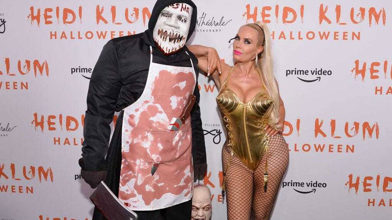 Ice-T (L) and Coco Austin as Madonna attend Heidi Klum's 20th Annual Halloween Party presented by Amazon Prime Video and SVEDKA Vodka at Cathédrale New York on October 31, 2019 in New York City.