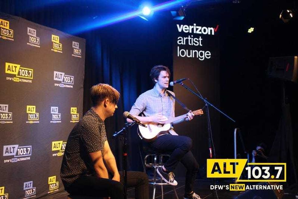 iDKHOW Live At The Verizon Artist Lounge At ALT 103.7 Studios