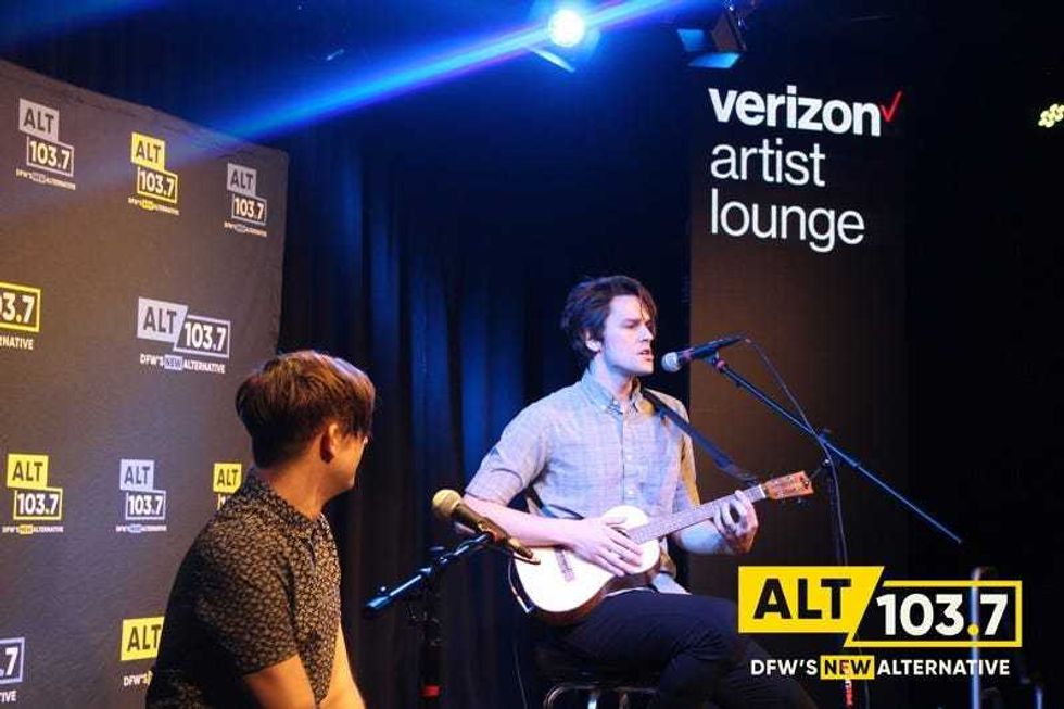 iDKHOW Live At The Verizon Artist Lounge At ALT 103.7 Studios