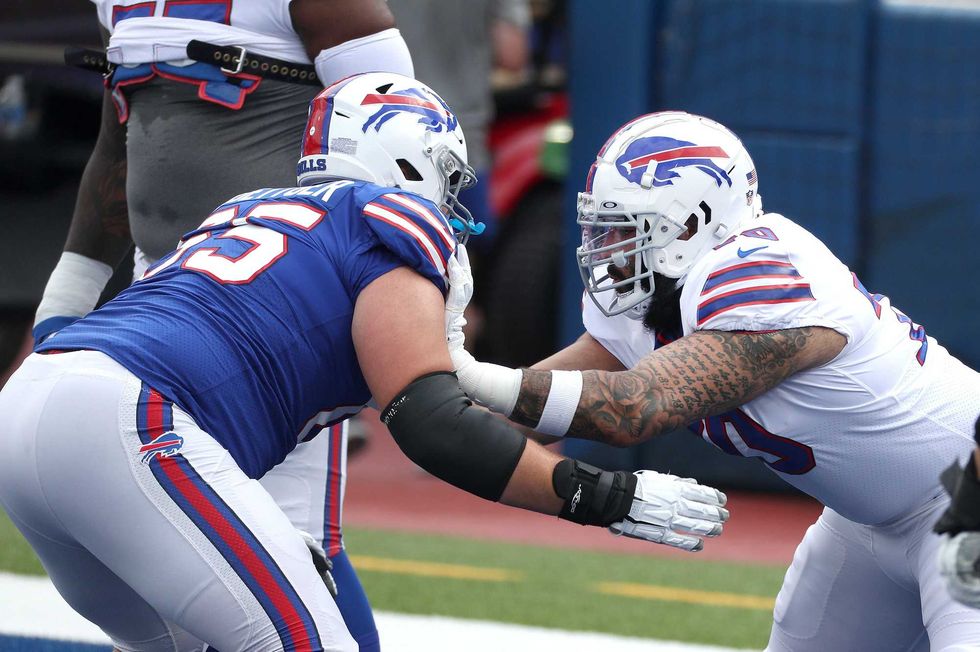 Ike Boettger and Cody Ford