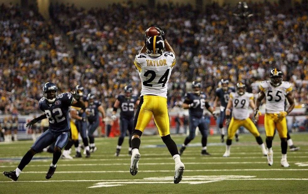 Ike Taylor interception in Super Bowl XL