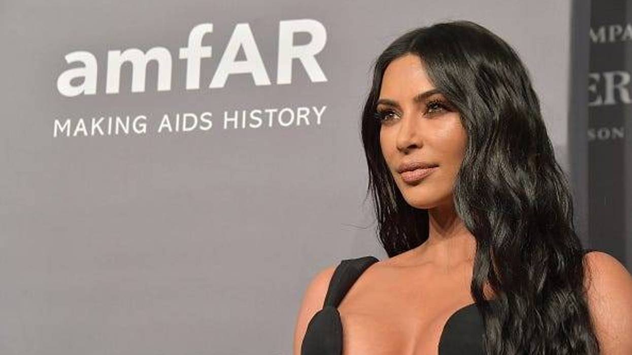 im Kardashian West attends the amfAR New York Gala 2019 at Cipriani Wall Street on February 6, 2019 in New York City.