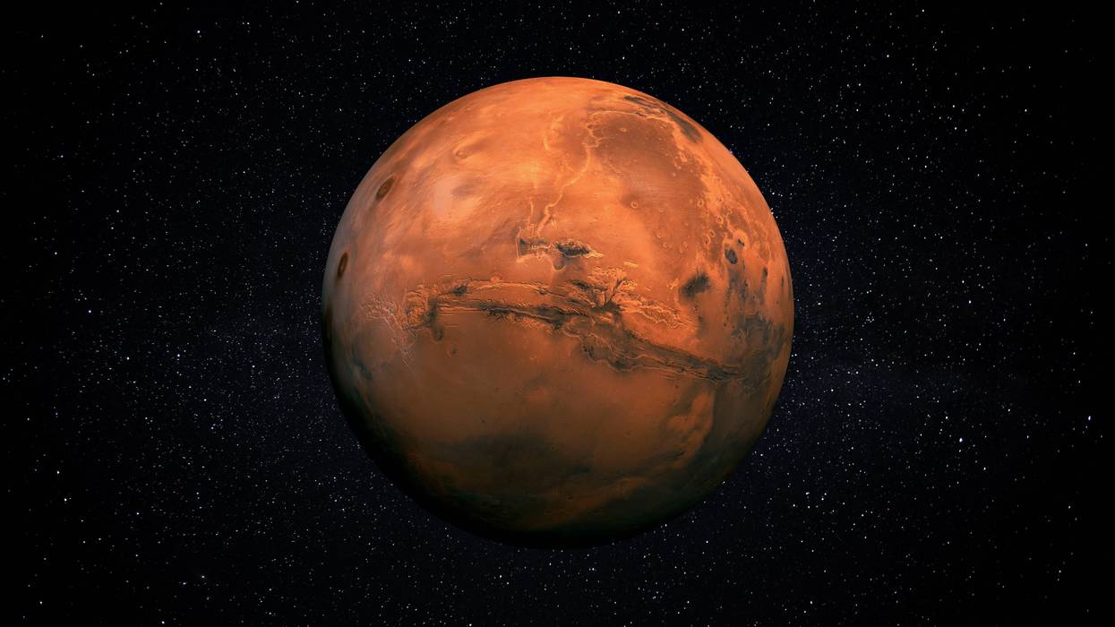 Image of the planet Mars