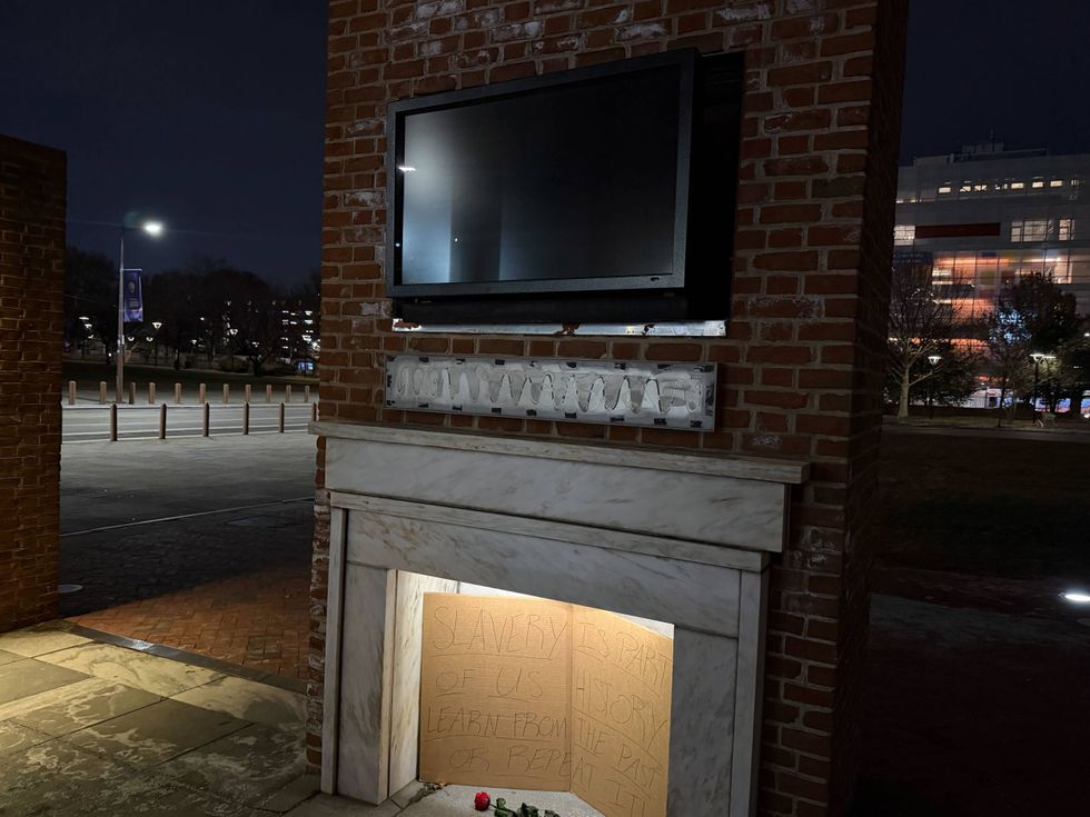 Image of the stripped President