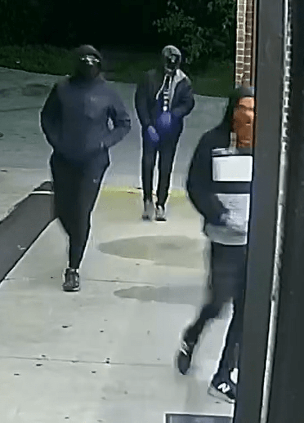 Image taken from video during the 7-Eleven robbery in Havertown on July 22.