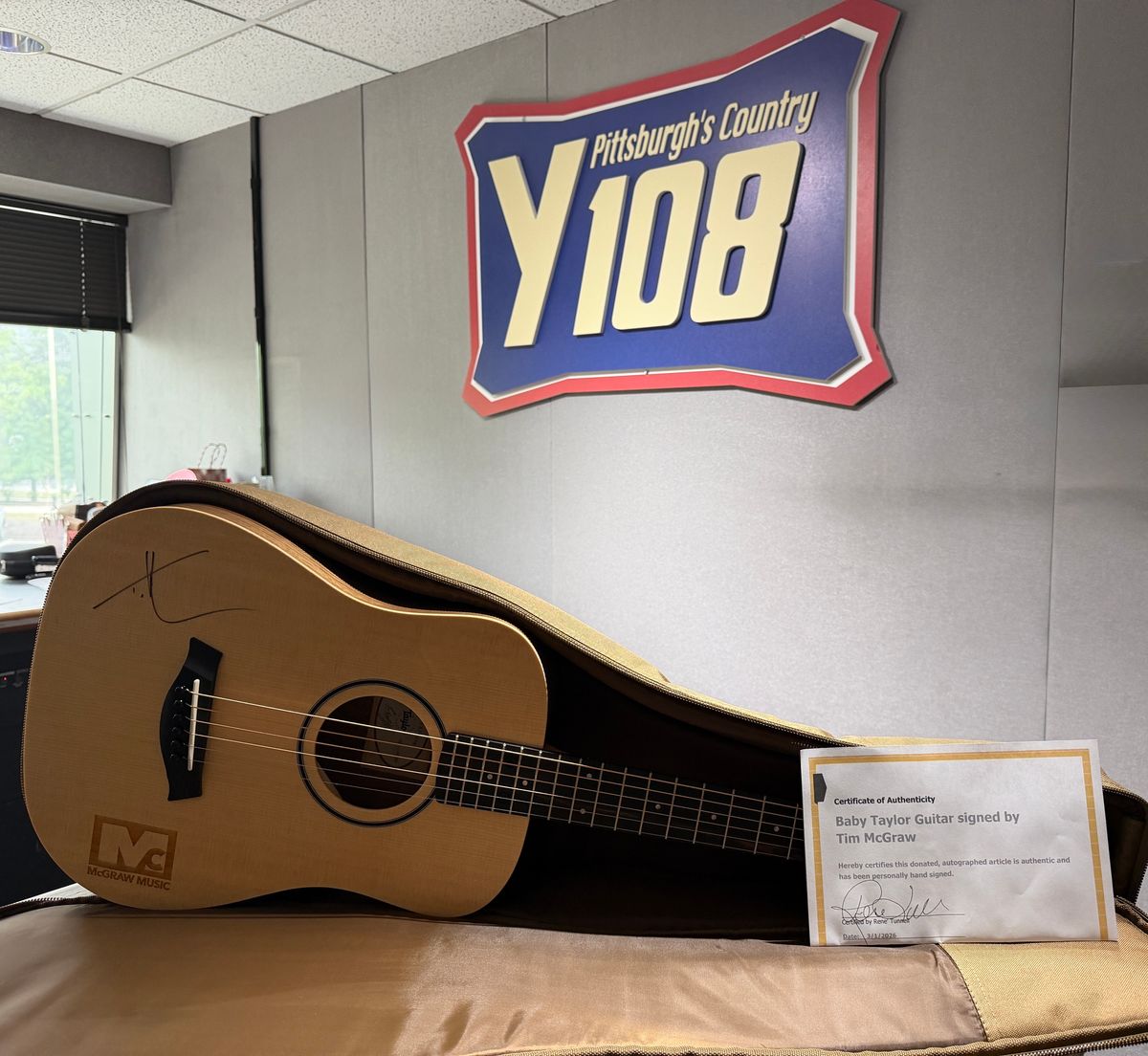 Win a Signed Tim McGraw Guitar