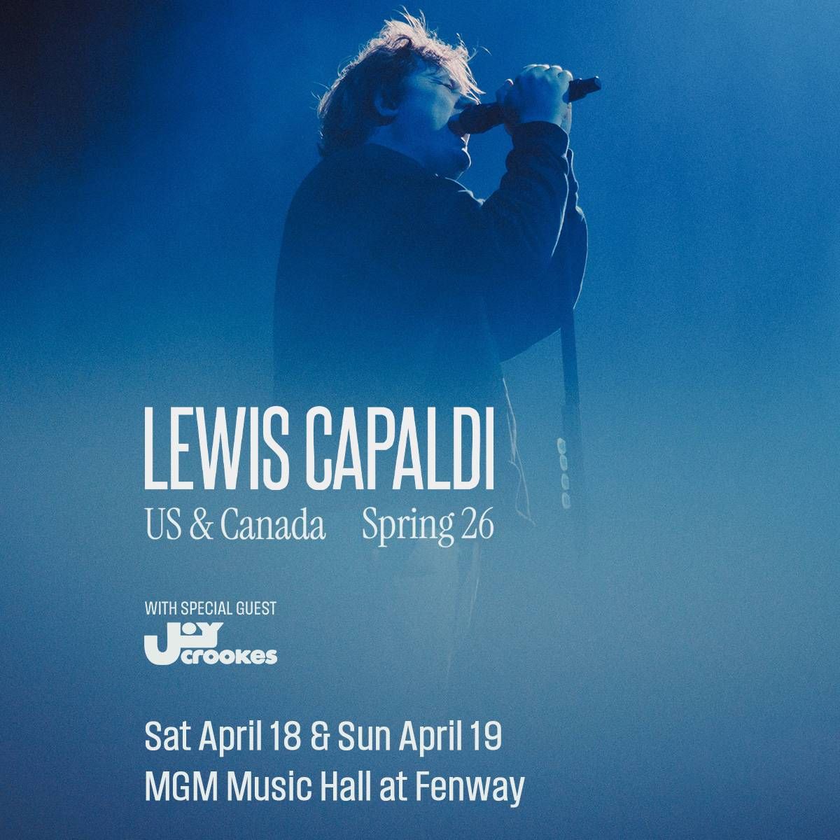 Lewis Capaldi Ticket Giveaway