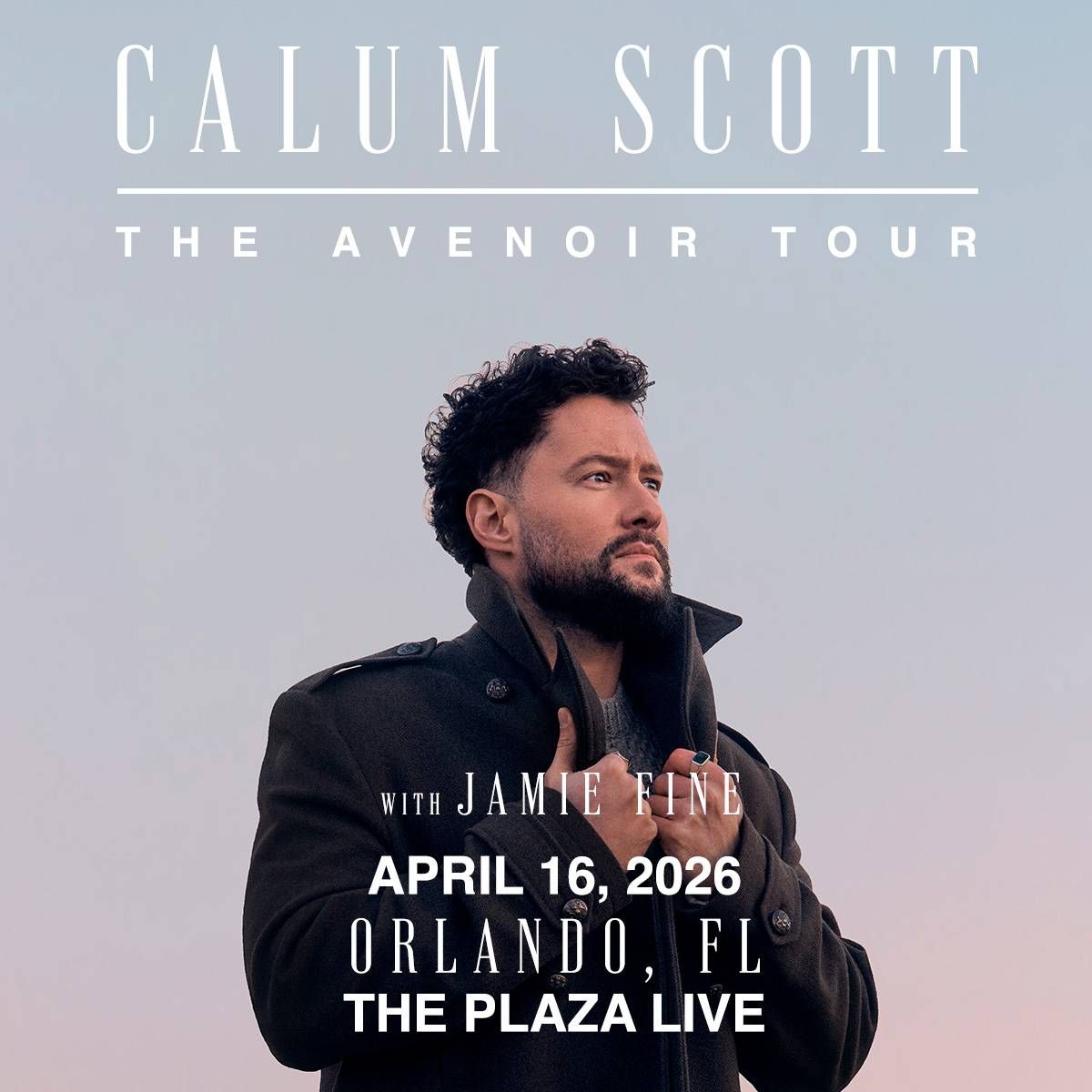 Enter to win tickets to Calum Scott