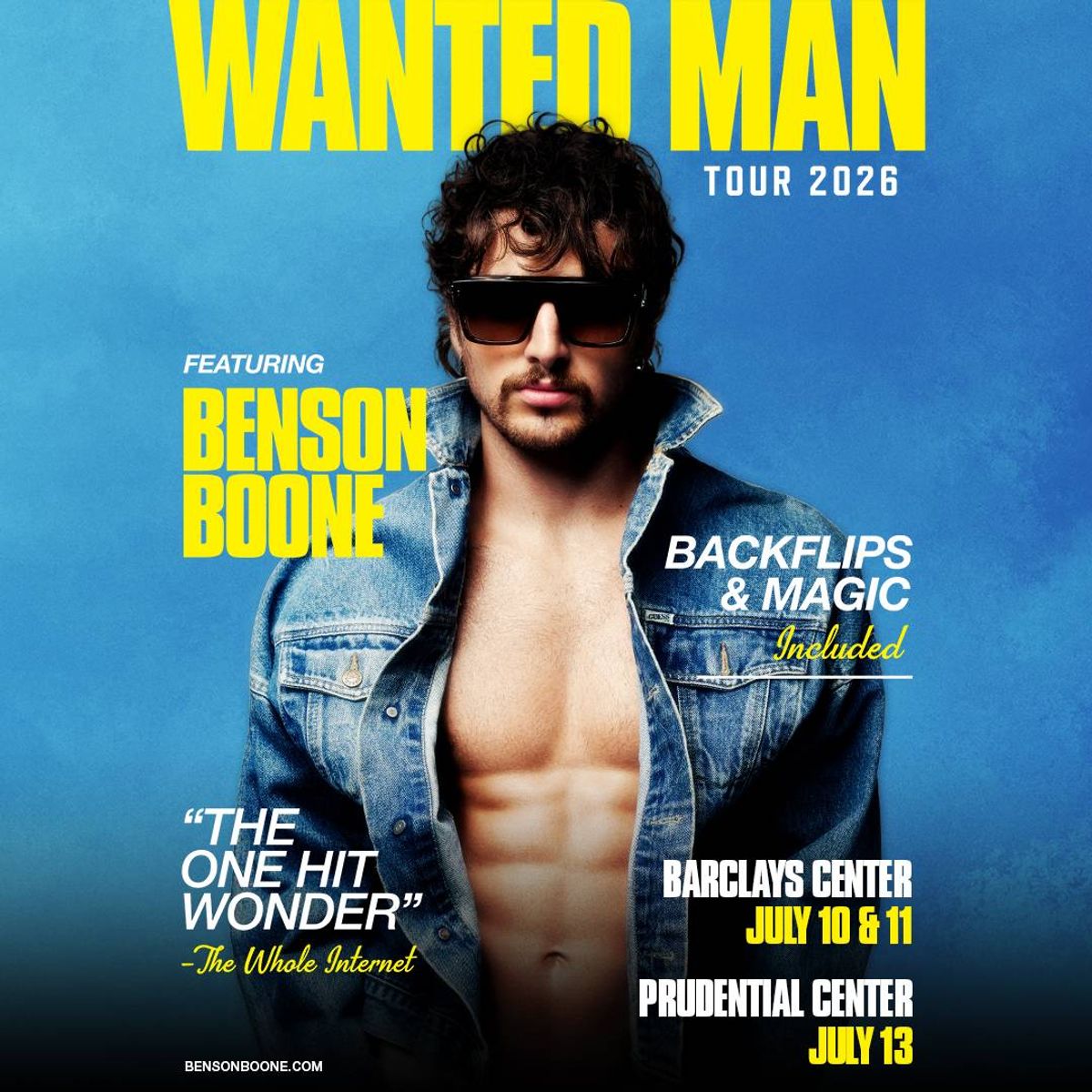 You Could Win Tickets to See Benson Boone!