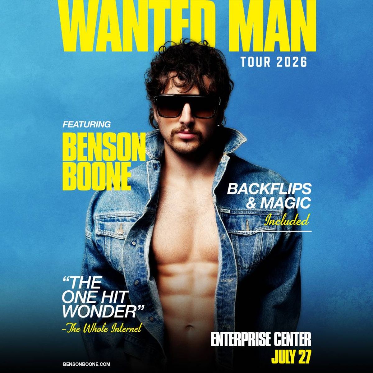 Your chance to win Benson Boone tickets  with Julie and Friends!