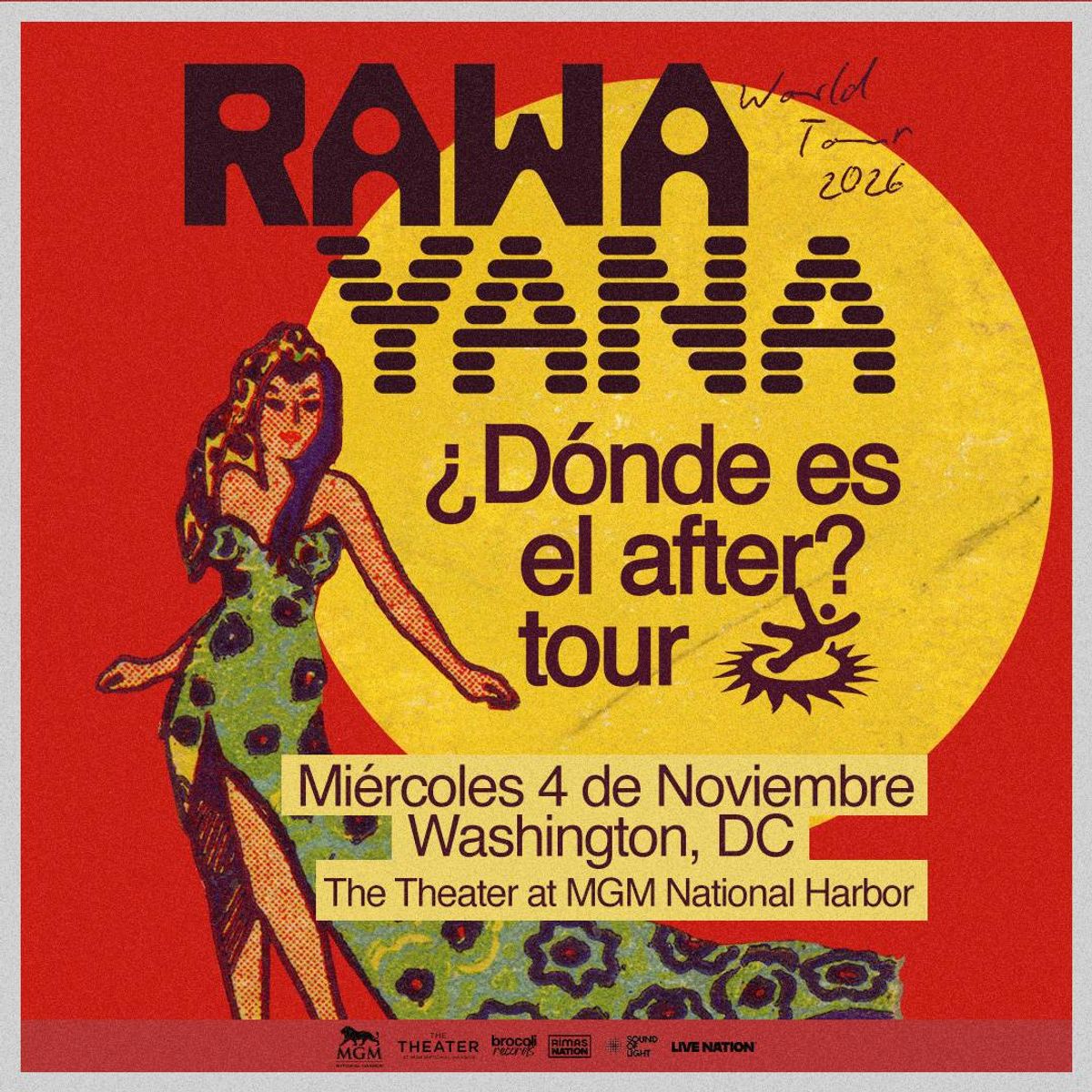 Gana: Boletos para Rawayana