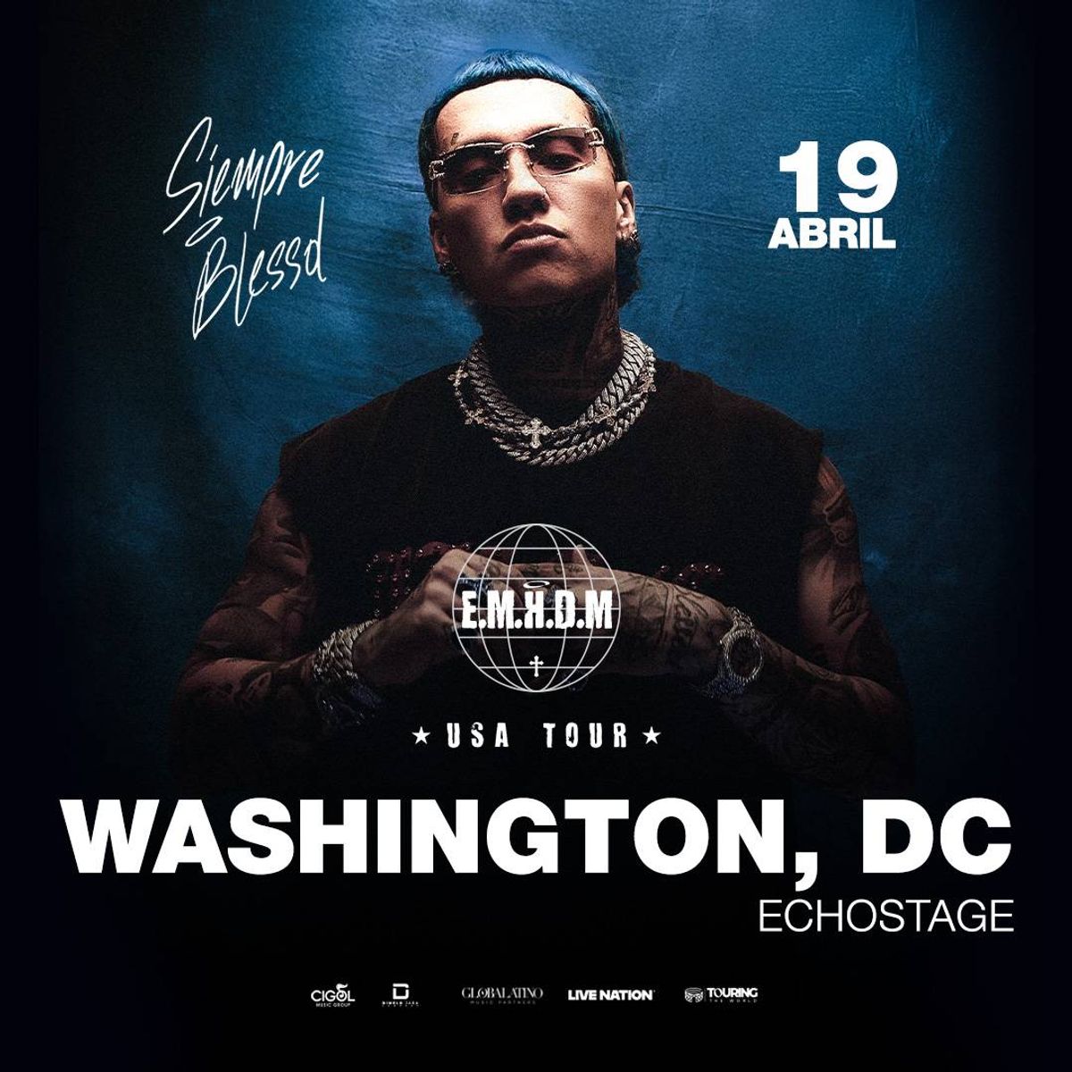 Concurso en línea: Boletos para Blessd y Meet & Greets