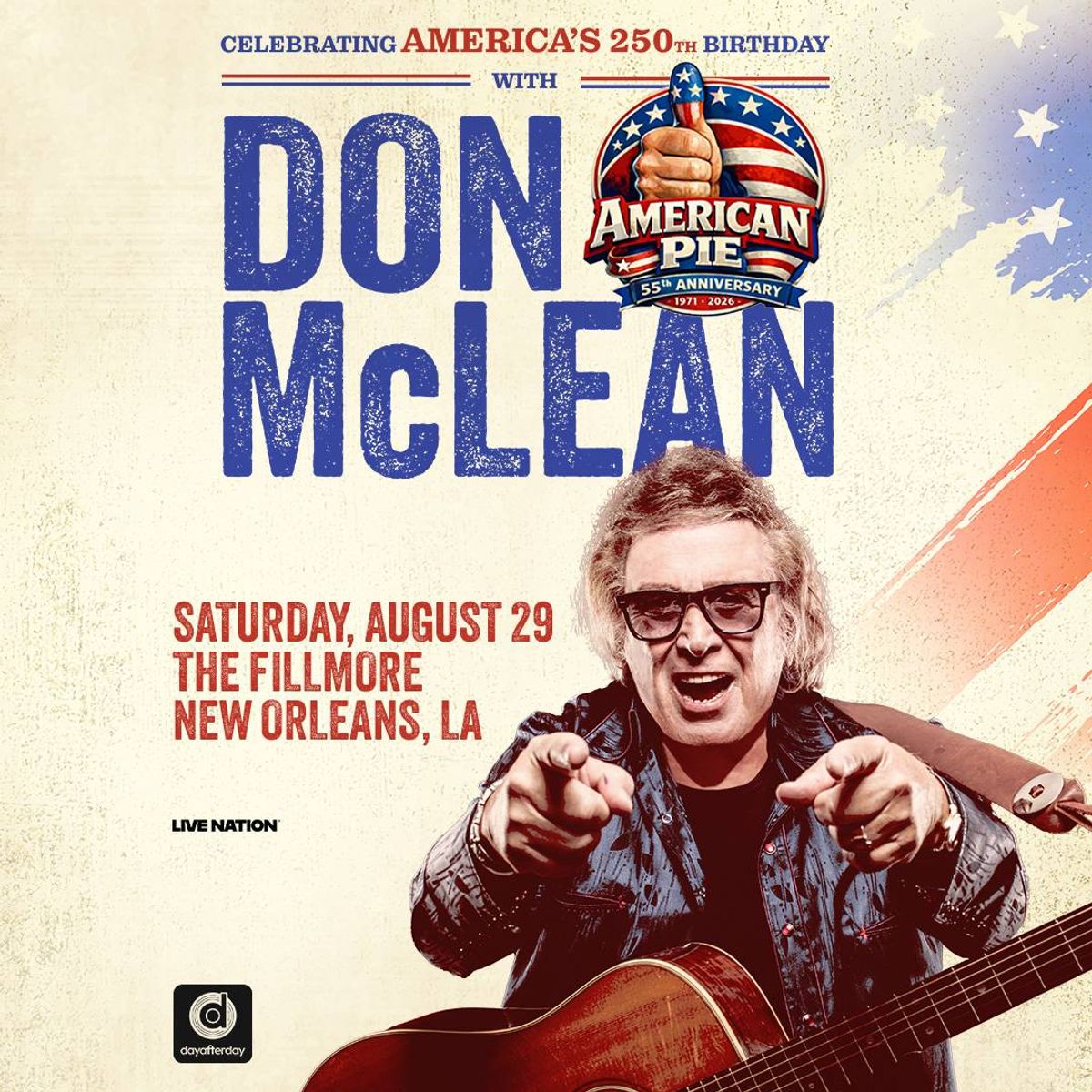 Play NOLA or NAH for your chance at tickets to Don McLean!