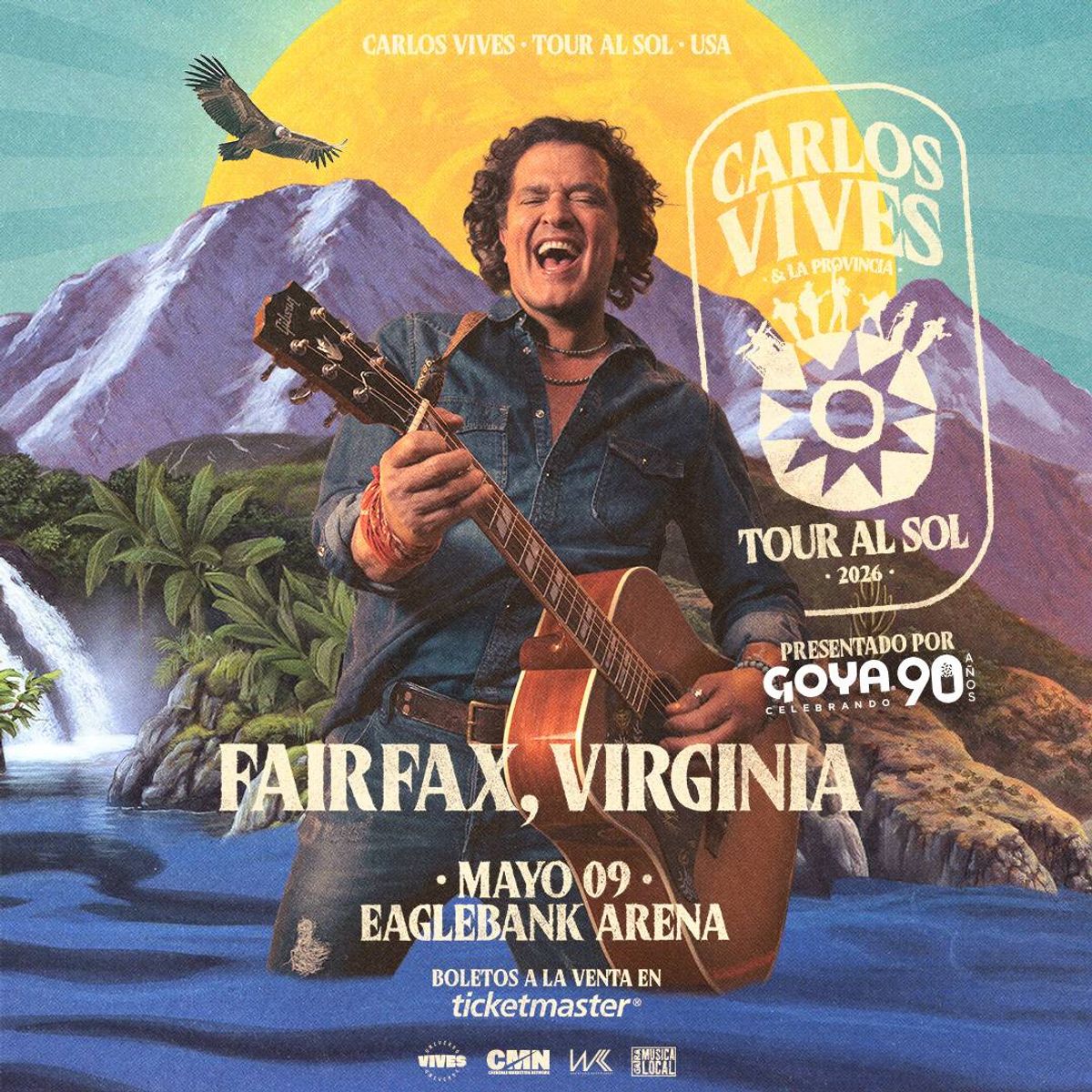 Gana: Boletos en el piso para Carlos Vives