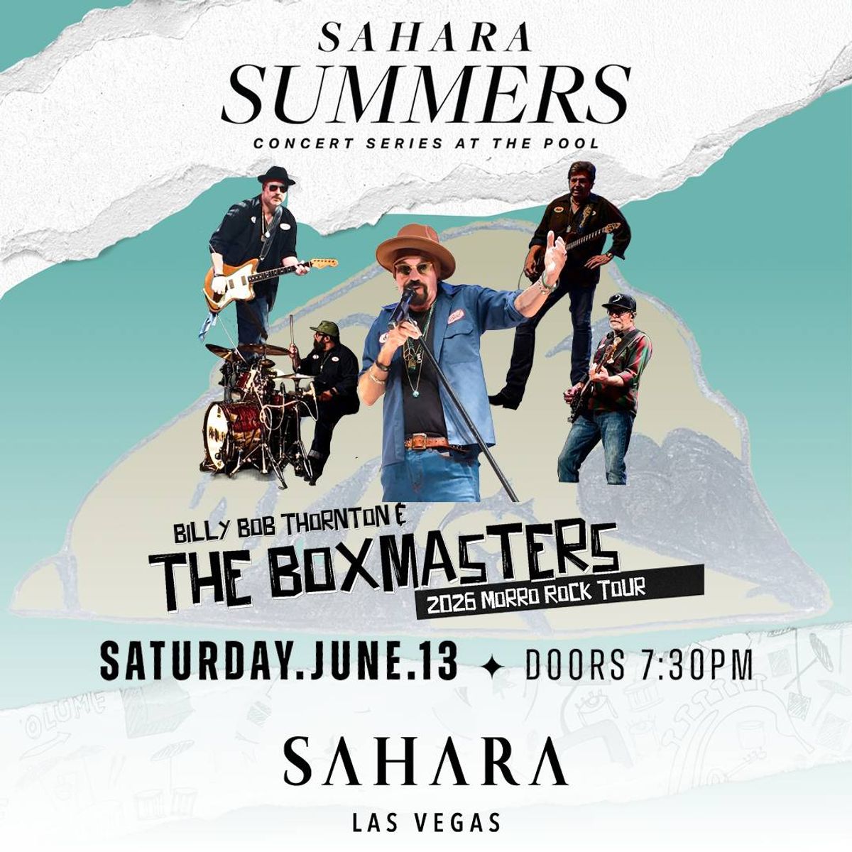 Billy Bob Thornton & The Boxmasters Tickets!