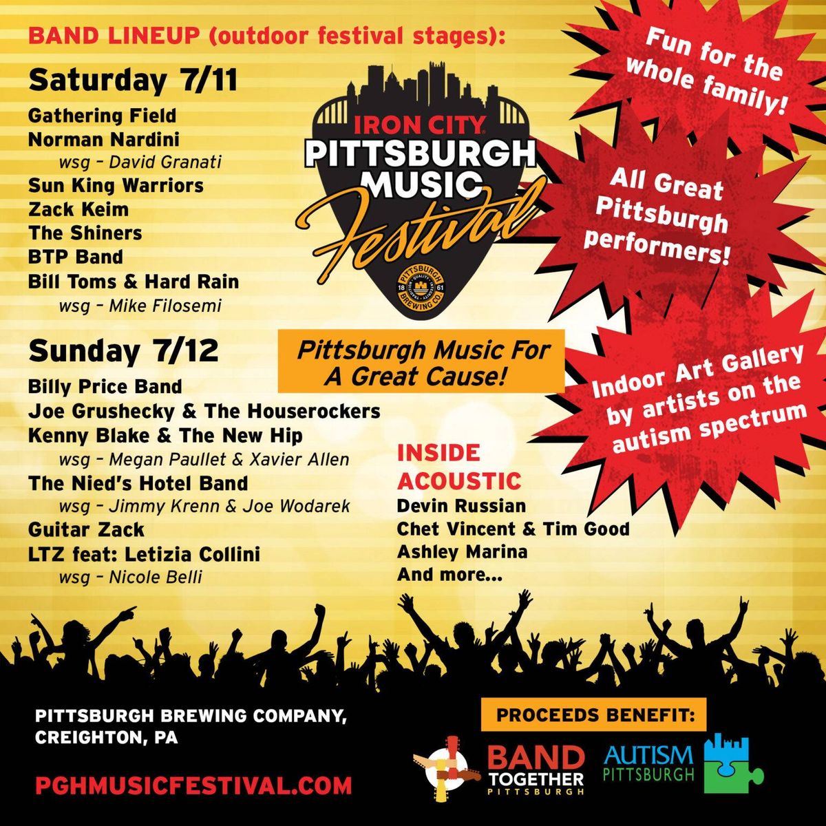 Enter to Win Tickets to the Iron City Pittsburgh Music Festival