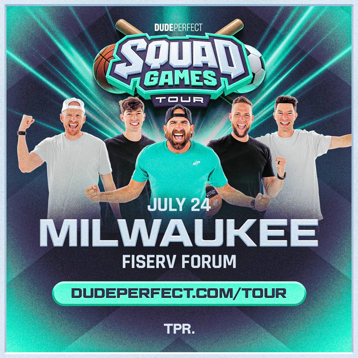 Your chance to see Dude Perfect: Squad Games