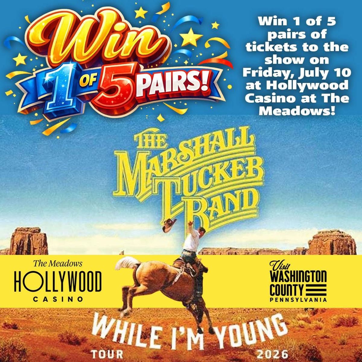 Enter to Win Tickets to See The Marshall Tucker Band