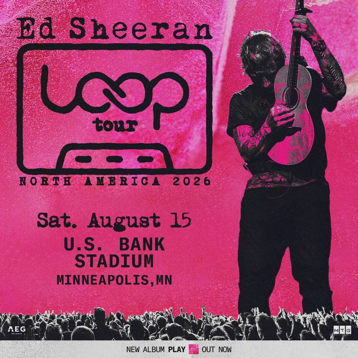 Your chance to see Ed Sheeran