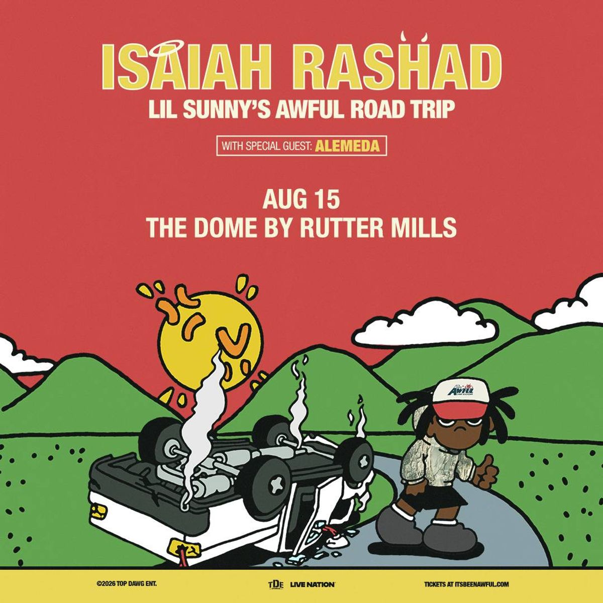 Win Tickets to see Isaiah Rashad!