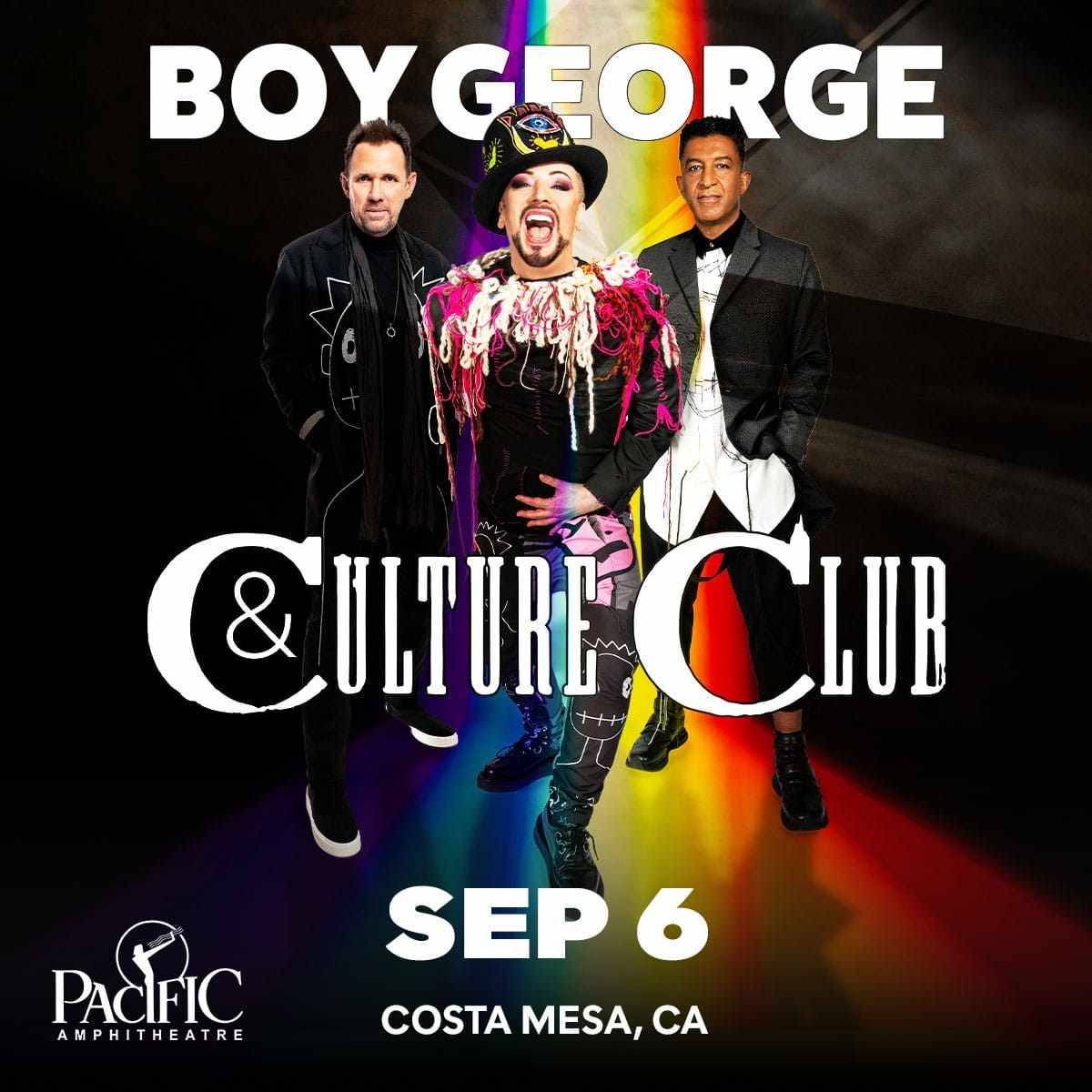 Listen for your chance to win tickets to Boy George & Culture Club