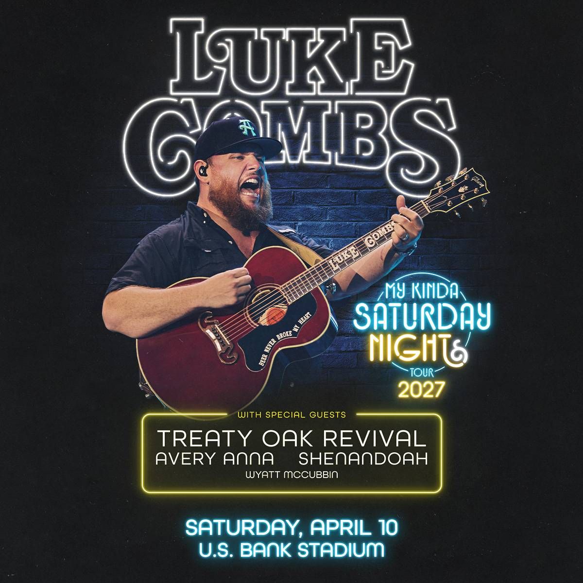 Enter for your chance to win tickets to Luke Combs