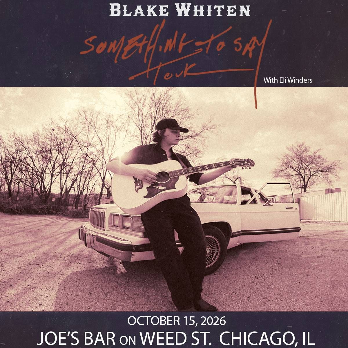 Enter for your chance to win tickets to Blake Whiten