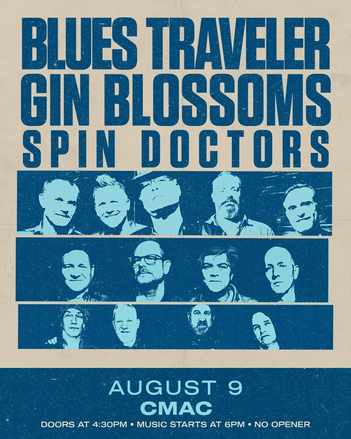 Buzz: Your chance to win a pair of tickets to Blues Traveler,  Gin Blossoms, & Spin Doctors at CMAC